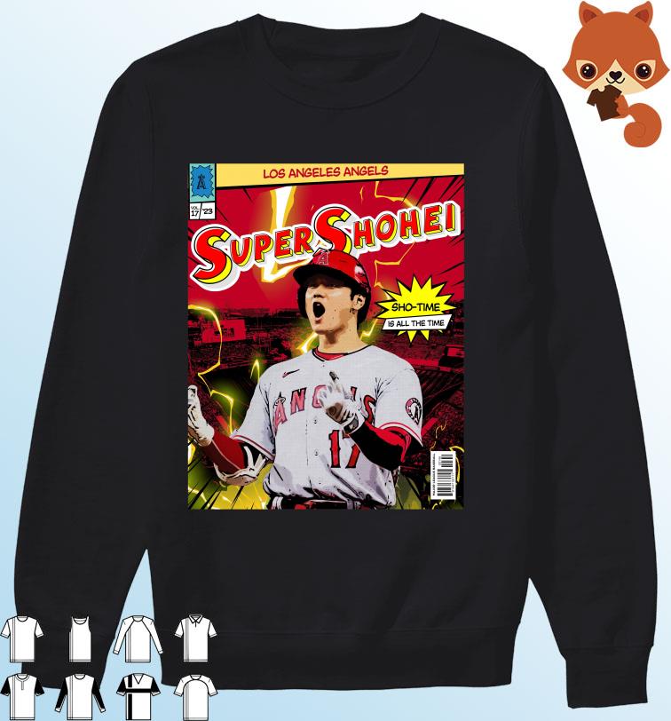 Sho Time Los Angeles Angels Super Shohei Shirt, hoodie, longsleeve