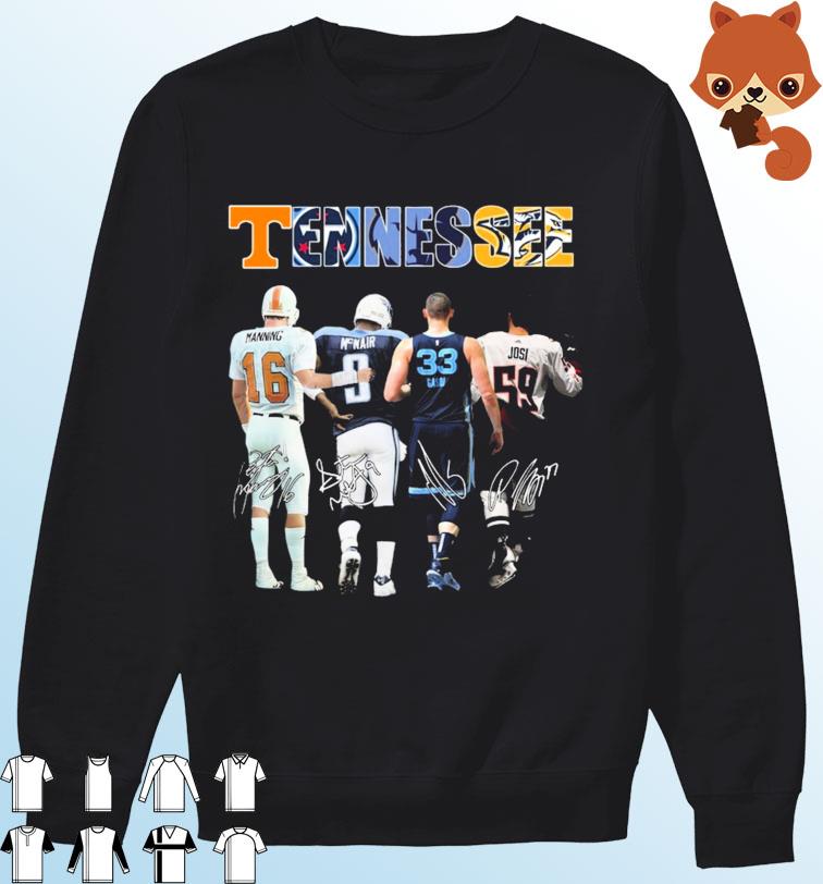 Tennessee All Team Sports Manning Steve Mcnair Marc Gasol And