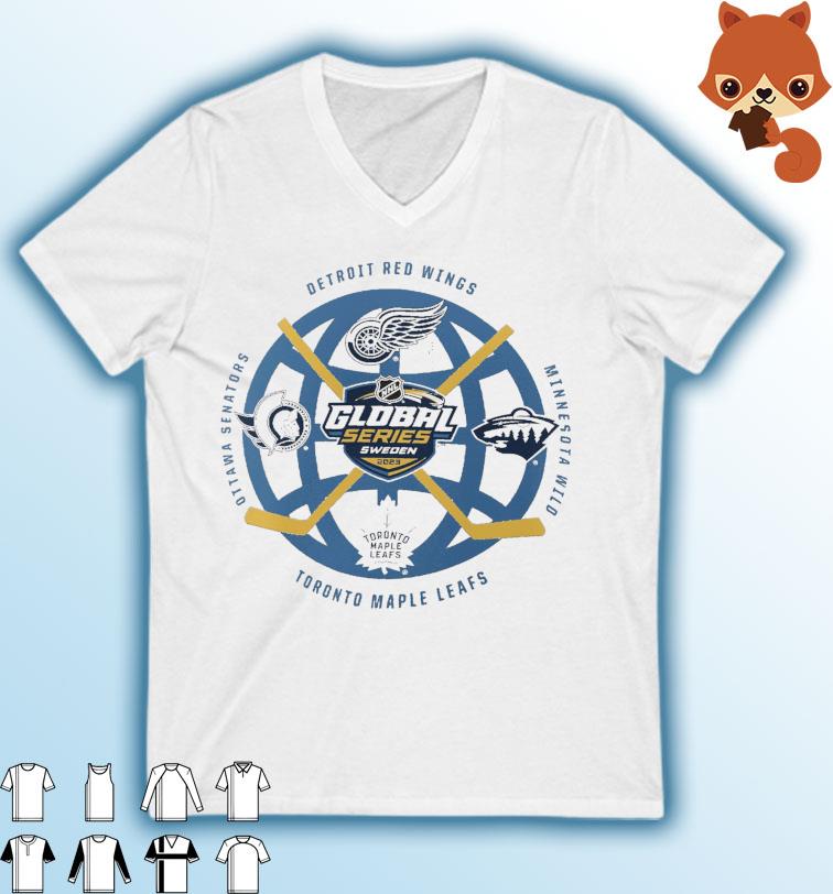 Nashville Predators Global Series Match-Up T-Shirt
