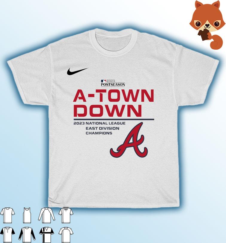 Atlanta Braves Nike Nl East Division Champions 2023 T-Shirt - Teeducks