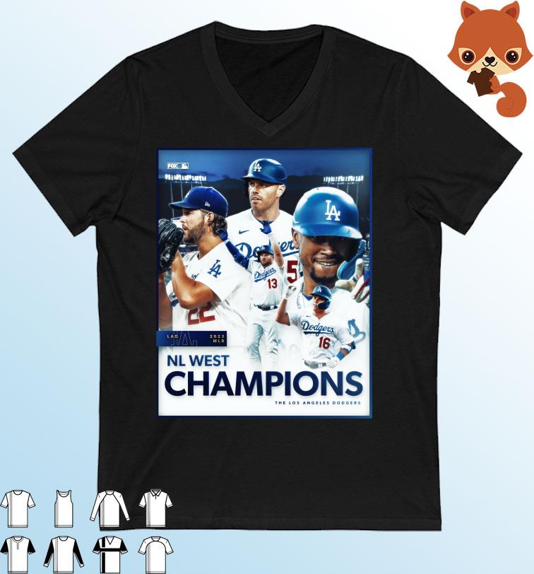 Dodgers Nl West Champs 2023 Unisex T-shirt, Hoodie, Sweatshirt