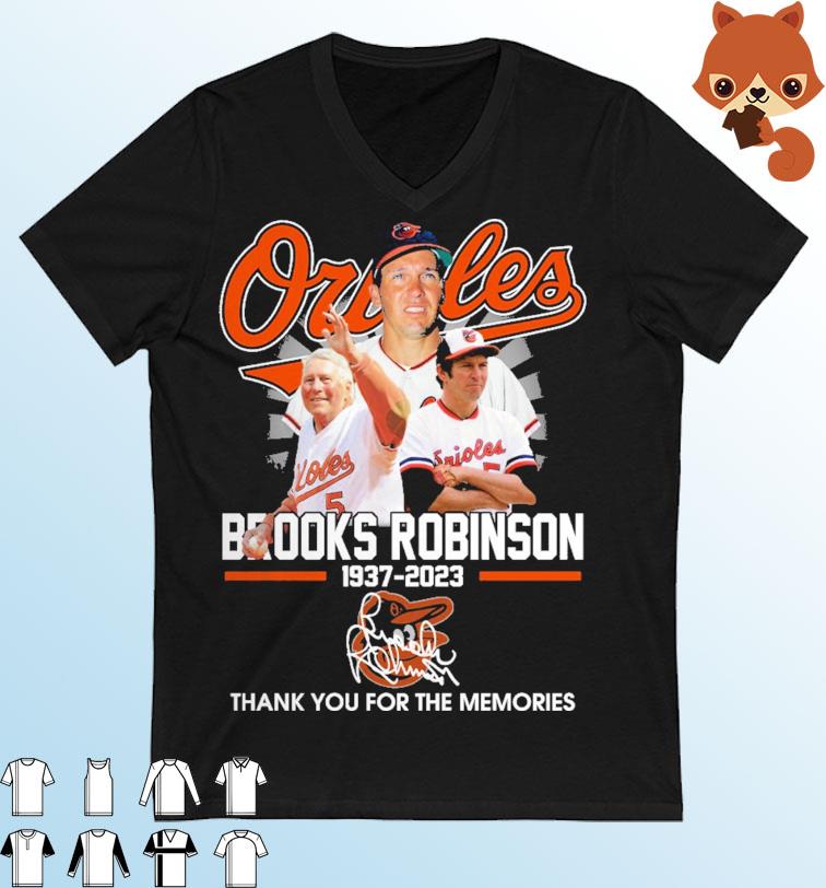 Thank You Brooks Robinson Baltimore Orioles 1937-2023 Signature Shirt,  hoodie, sweater, long sleeve and tank top