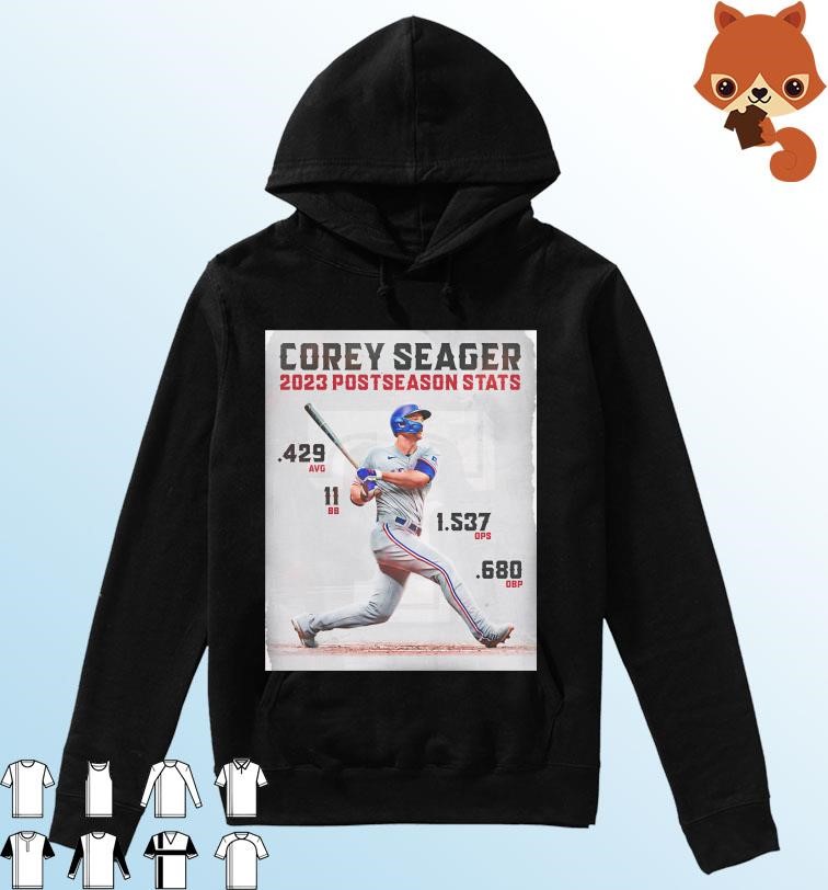 Corey Seager 2023 Postseason Stats Shirt - Danmerch