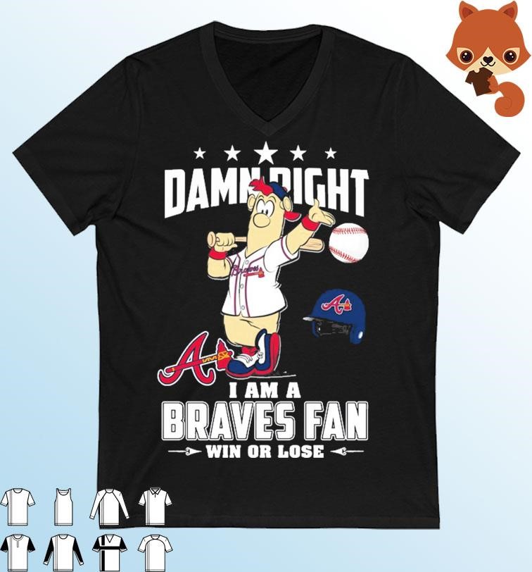 Atlanta Braves Shirt Atlanta Braves Gifts Blooper Shirt 