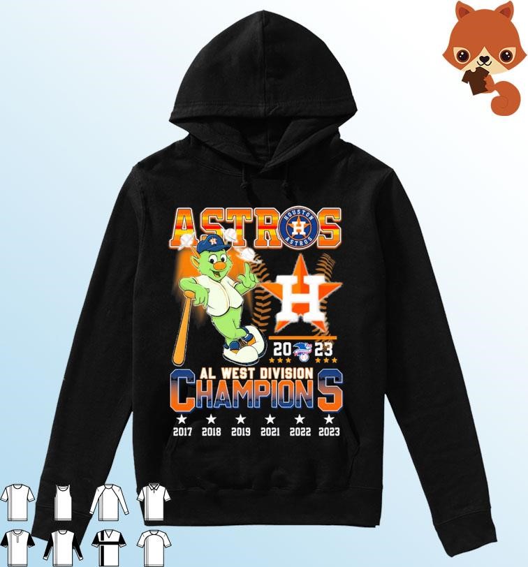 Houston Astros Orbit Mascot AL West Division Champions 2023 Shirt, hoodie,  sweater, long sleeve and tank top