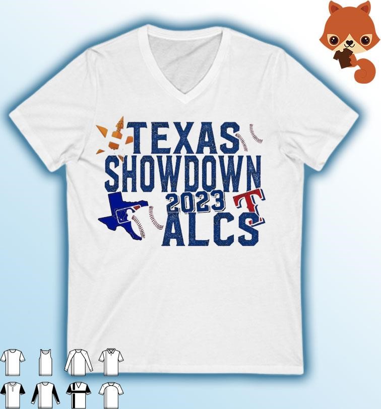 Texas Show Down Houston Astros vs Texas Rangers 2023 ALCS shirt, hoodie,  longsleeve, sweatshirt, v-neck tee