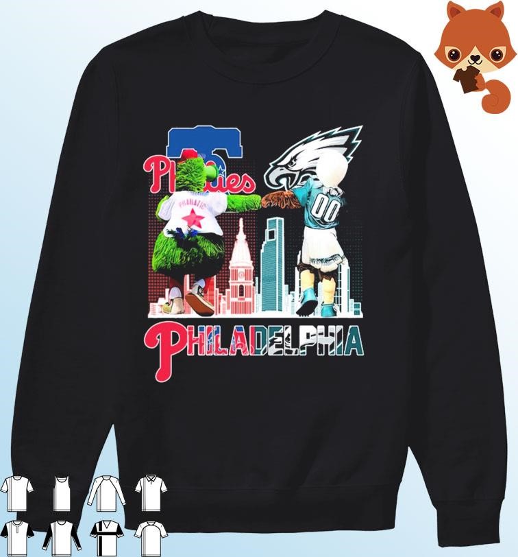 Phillie Phanatic Philadelphia Phillies and Swoop Philadelphia Eagles Shirt,  hoodie, sweater and long sleeve