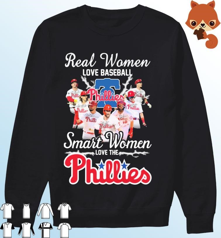 Real women love baseball smart women love the Braves 2023 t-shirt - Yesweli