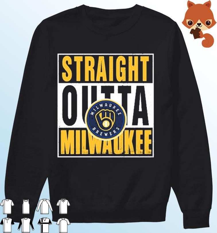 Awesome Milwaukee Brewers straight outta Brewers shirt - NemoMerch