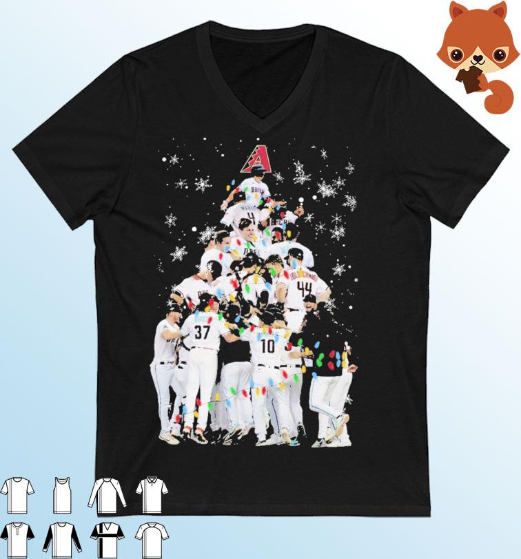 Arizona Diamondbacks Teams Xmas Tree Christmas Shirt