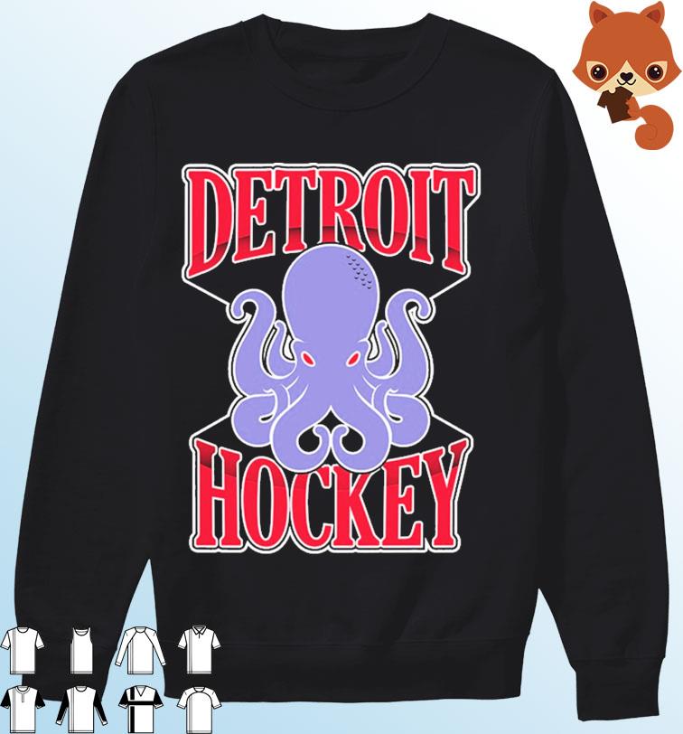 Detroit Octopus Hockey Shirt, hoodie, sweater, long sleeve and