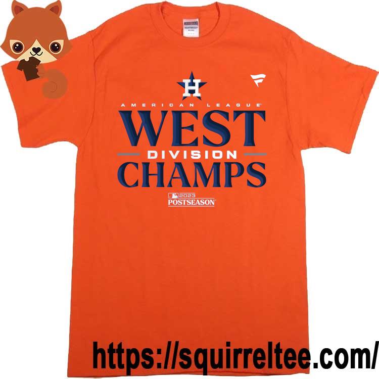 Houston Astros Orange 2023 AL West Division Champions Locker Room Shirt -  Icestork
