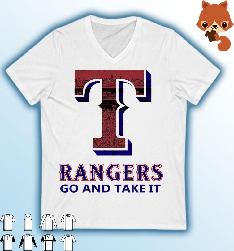Logo Texas Rangers Go And Take It Shirt, hoodie, sweater, long