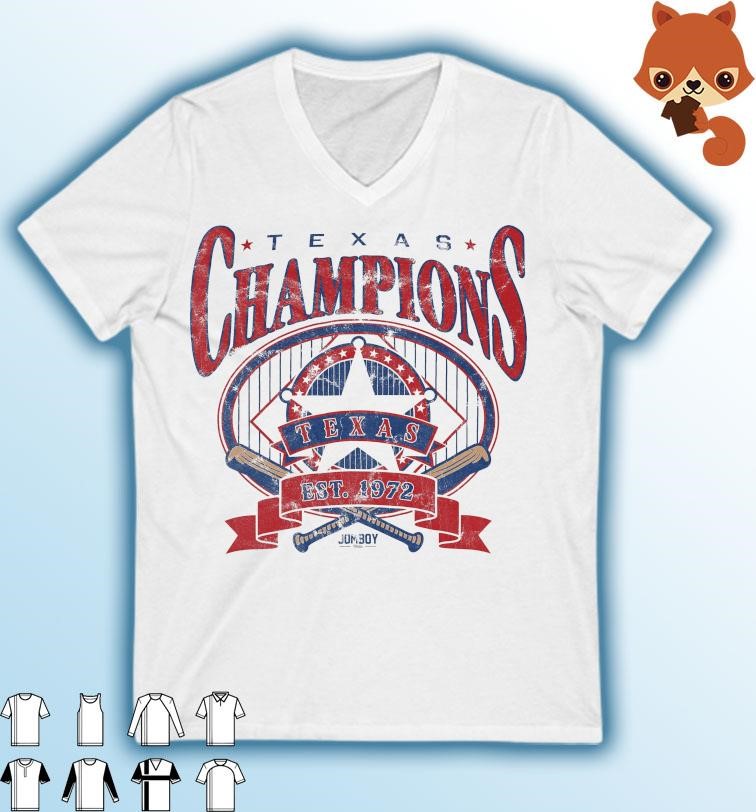 Texas Rangers World Series Champions 2023 Est 1972 Shirt