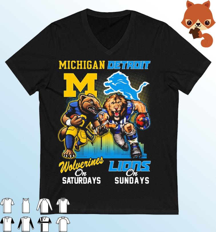 Detroit Lions And Michigan Wolverines On Saturdays And On Sundays ...