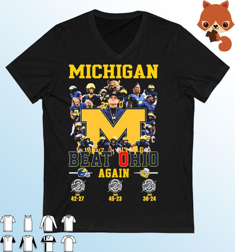 Michigan Beat Ohio State Again 3-0 Finals Score Shirt