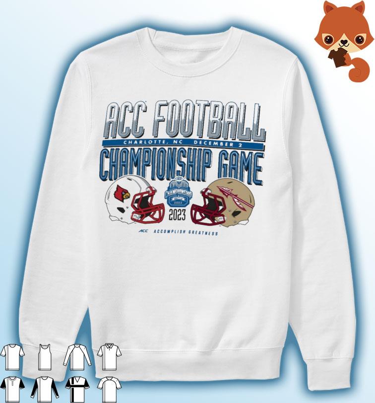 Official Louisville Cardinals ACC Football Championship Game 2023 Shirt,  hoodie, sweater and long sleeve