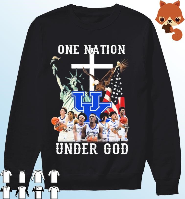 One Nation Under God Kentucky Wildcats Basketball 2023-2024 Signatures ...