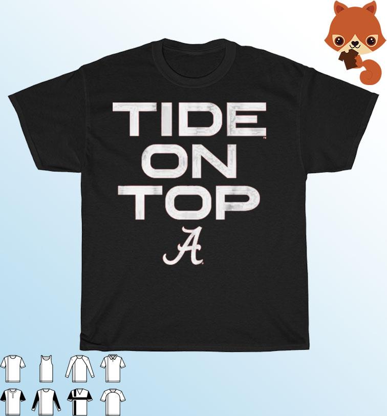 Alabama Football Tide On Top 2023 SEC Champions Shirt, hoodie, sweater ...