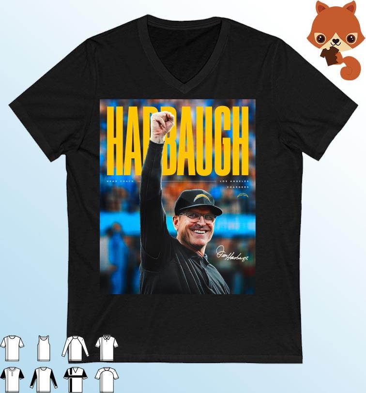Jim Harbaugh Head Coach Los Angeles Chargers Shirt