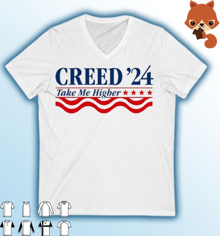 Official Creed '24 Take Me Higher Shirt
