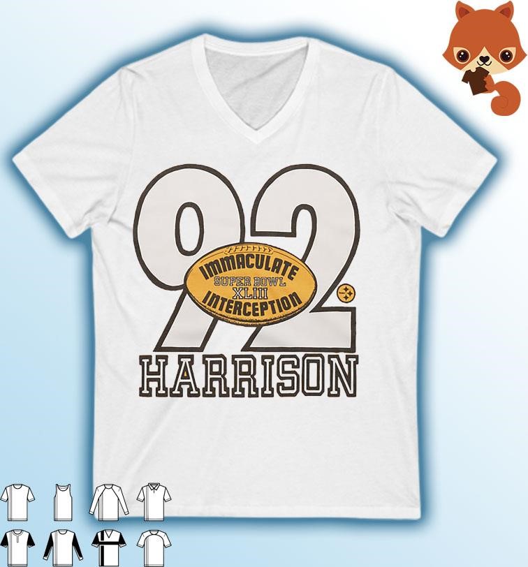 Pittsburgh Steelers Immaculate Interception Harrison shirt