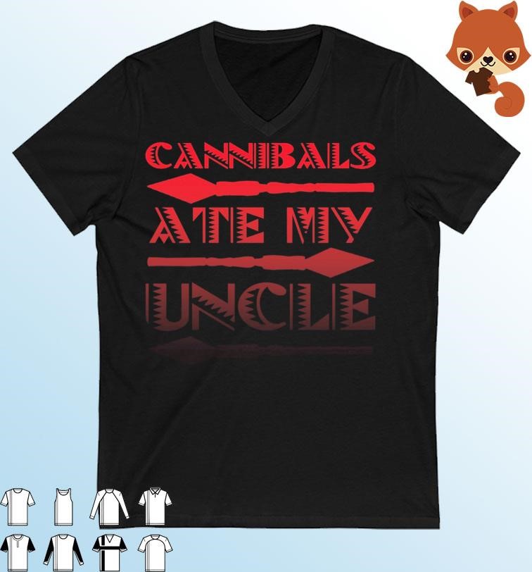 Official Cannibals Ate My Uncle Joe Biden Political Satire Trump 2024 Gradiant T-Shirt