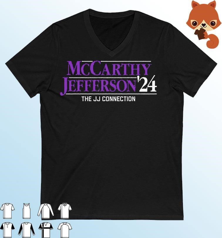 Official Mccarthy-Jefferson 2024 The Jj Connection Shirt
