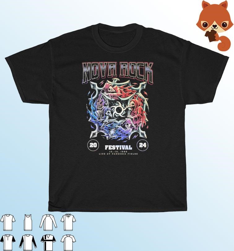 Official Nova Rock Festival Eagle Reaper 2024 T-Shirt