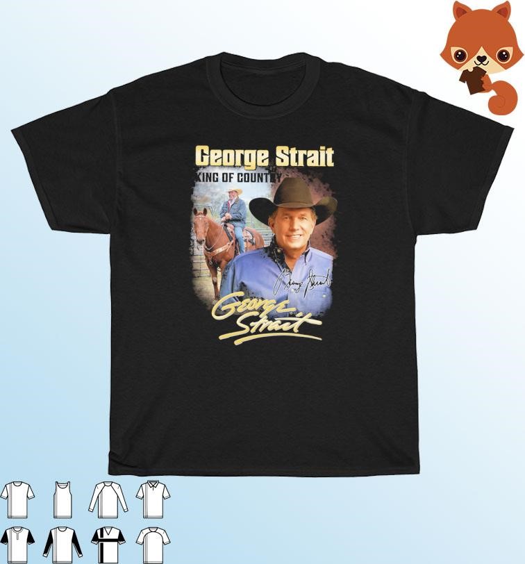 Official Tour 2024 George Strait King Of Country Shirt