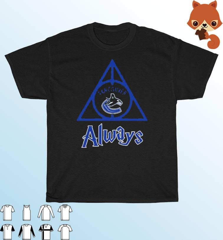 Official Vancouver Canucks Always Harry Potter Deathly Hallows Shirt